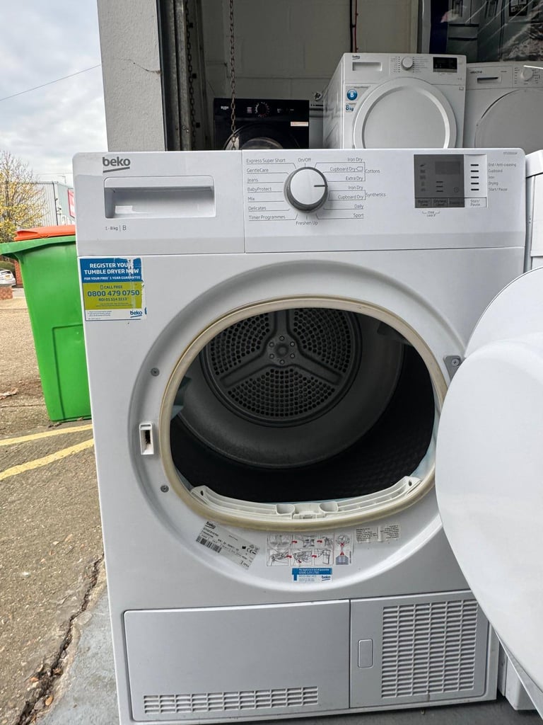  Beko 8 kg Condenser Tumble Dryer -Free Same Day Delivery