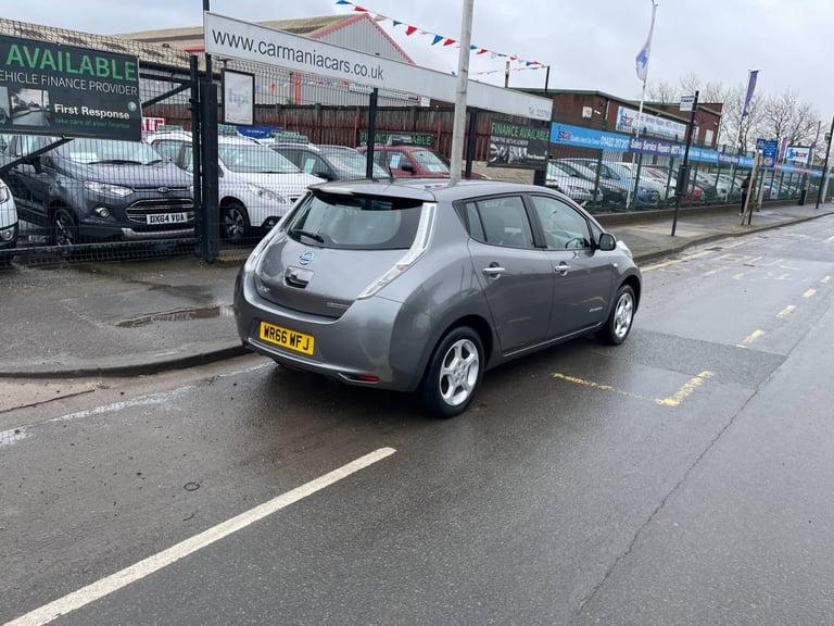 2016 Nissan Leaf 80kW Acenta 30kWh ONLY 55594 MILES ELECTRIC AUTO ULEZ EXEMPT NOW £5495 HATCHBACK...