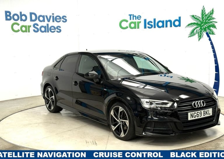 2020 69 AUDI A3 1.6 TDI 30 BLACK EDITION SALOON 4DR DIESEL MANUAL EURO 6 (S/S) (