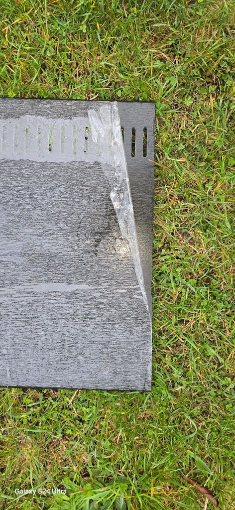 Black ash soffit