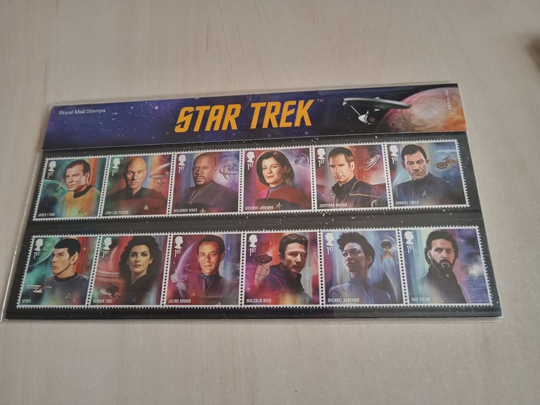 image for Star Trek Presentation Pack of stamps