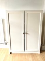 ! Beautiful White Bookcase with Doors ! Only £30 ! 