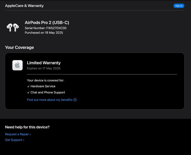 Apple AirPods Pro 2 Gen A3049