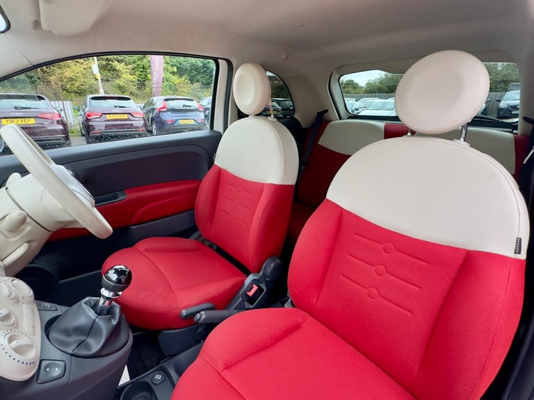 2013 Fiat 500 1.2 Pop Euro 6 (s/s) 3dr HATCHBACK Petrol Manual