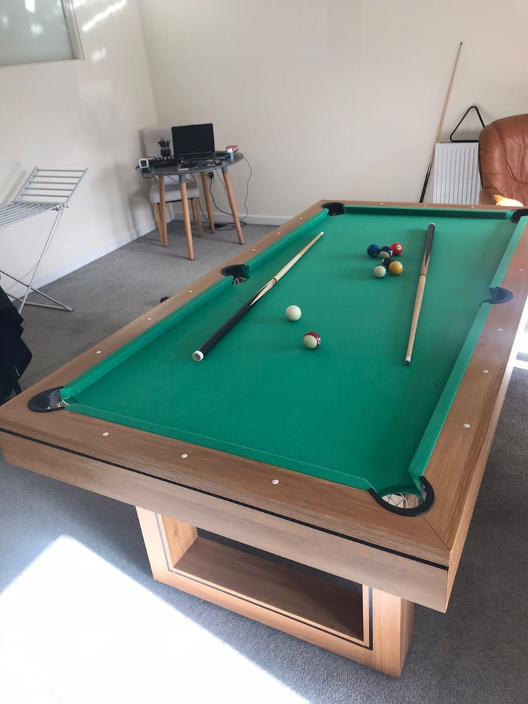 ✨ 3-in-1 Pool, Dining & Ping Pong Table – 7ft 