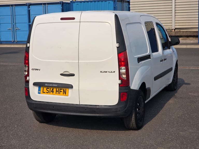 2014 Mercedes-Benz Citan Crew Cab 5 SEAT X LWB 109 CDI Van PANEL VAN Diesel Manual