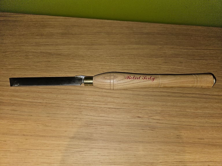 Robert Sorby 809H 19mm 3/4 oval skew woodturning lathe chisel Axminster wood turning