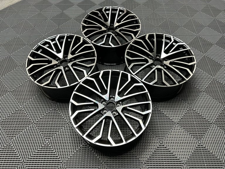 20 22" Inch Audi SQ8 2024 style wheels A4 A5 A6 A7 A8 Q3 Q5 Q7 Q8 RS / S Models 5X112 66.6