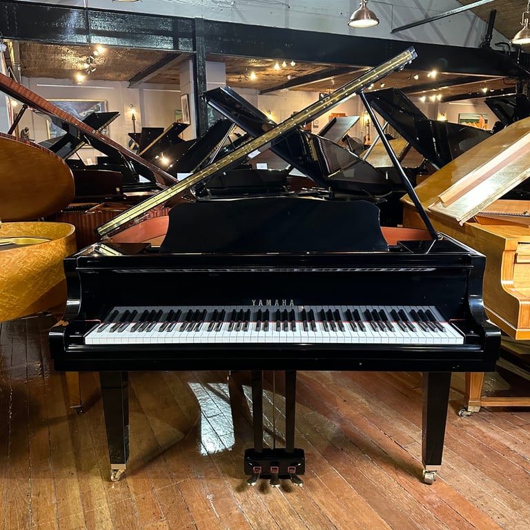 Yamaha GA1 Baby Grand Piano Black Gloss | Delivery, Tuning, Stool, Warranty | Sherwood Phoenix