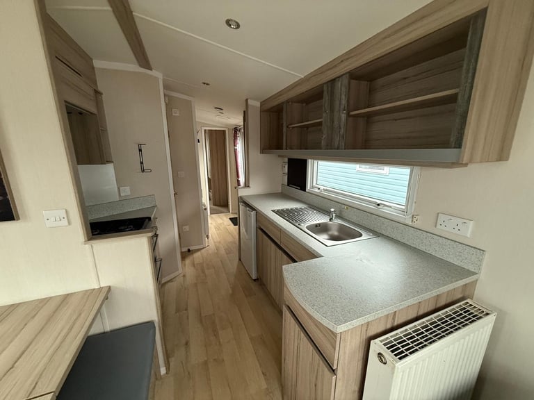 10ft wide 2 Bed Static Caravan - DG & CH - Offsite - Private Land, Self Build