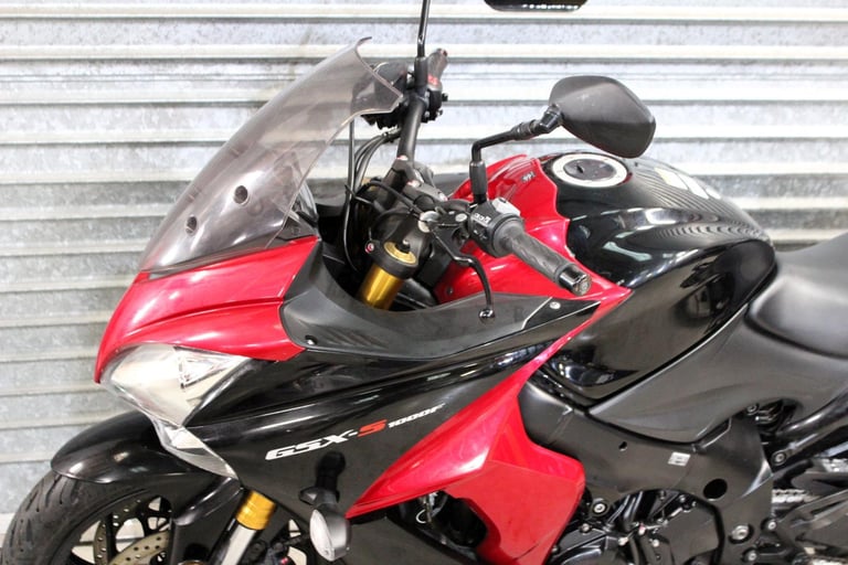 2018 18 SUZUKI GSX-S1000F GSXS 1000 F ABS RED BLACK HPI CLEAR 21K NEW MOT 
