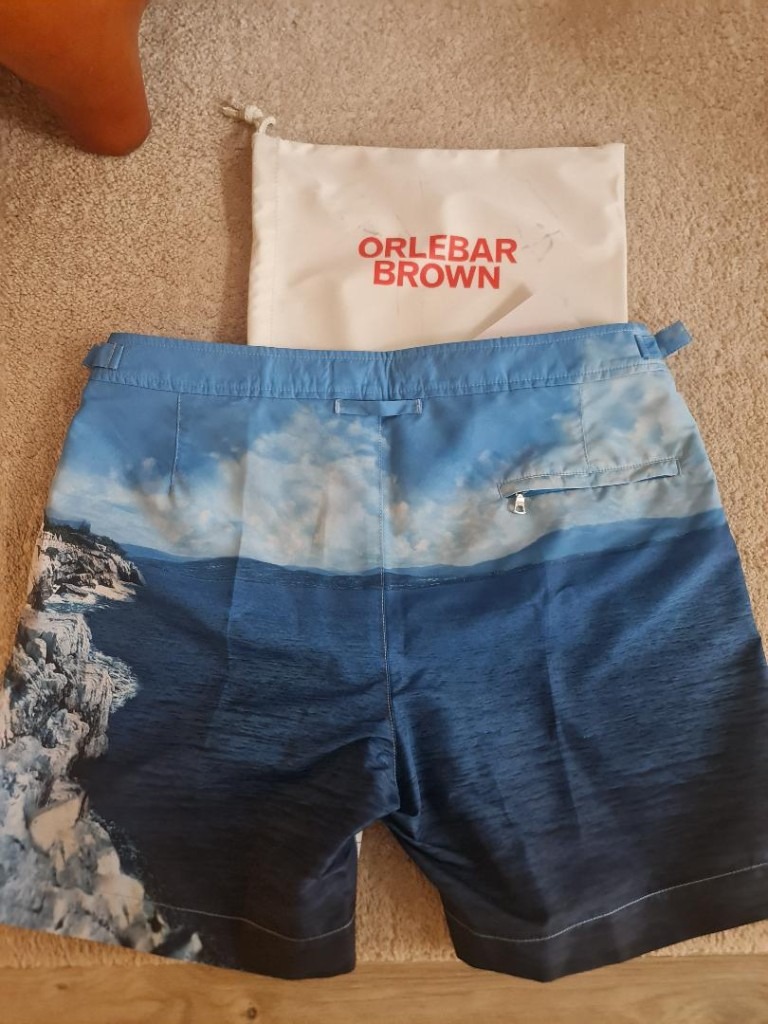 Orlebar Brown Roc Pool Bulldog Swim Shorts size 32
