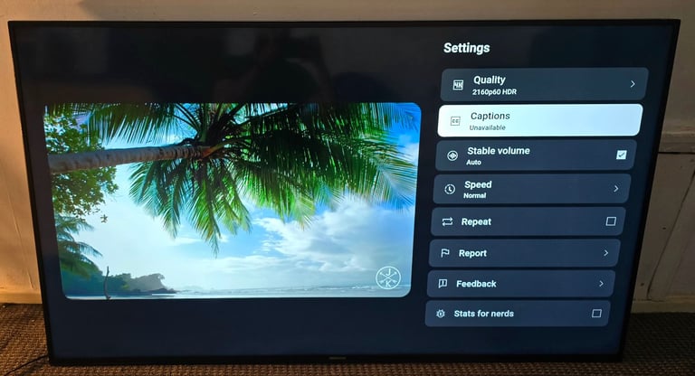 Smart TV 4k UHD 65 inch Fully Working order 