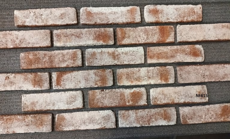 New. BRICK TILES 615NF, Rustic Antique 