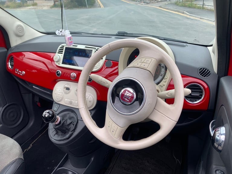 2009 Fiat 500 1.2 Lounge 2dr [Start Stop] CONVERTIBLE Petrol Manual