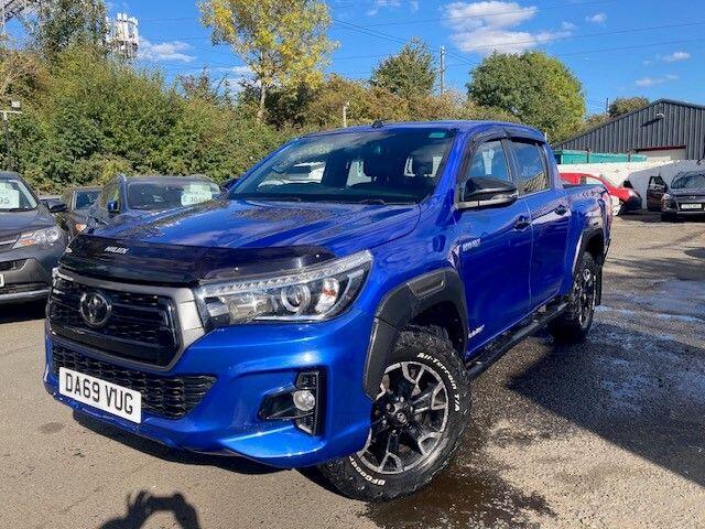2019 Toyota Hilux 2.4 D-4D Invincible X Auto 4WD Euro 6 (s/s) 4dr (TSS) PICK UP Diesel Automatic