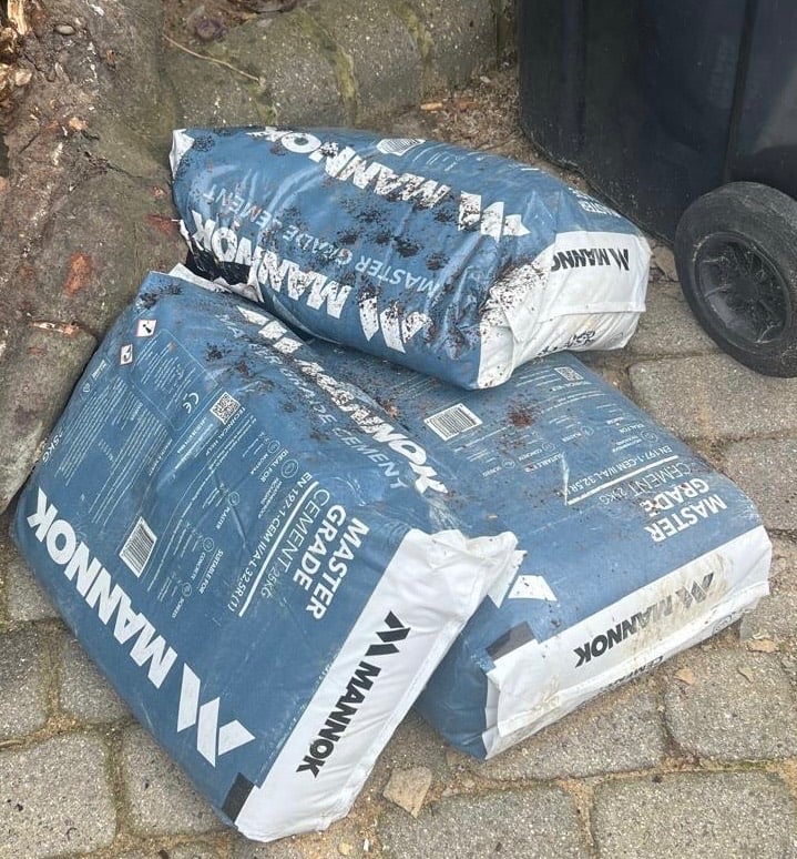 image for Mannok Cement 25kg bags - for sale