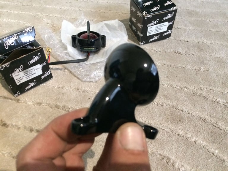 Motone Cuda tail light pair unused