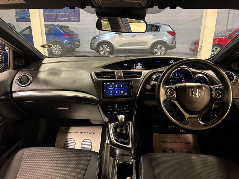 2015 Honda Civic 1.6 i-DTEC Sport (Navi) Euro 5 (s/s) 5dr HATCHBACK Diesel Manual