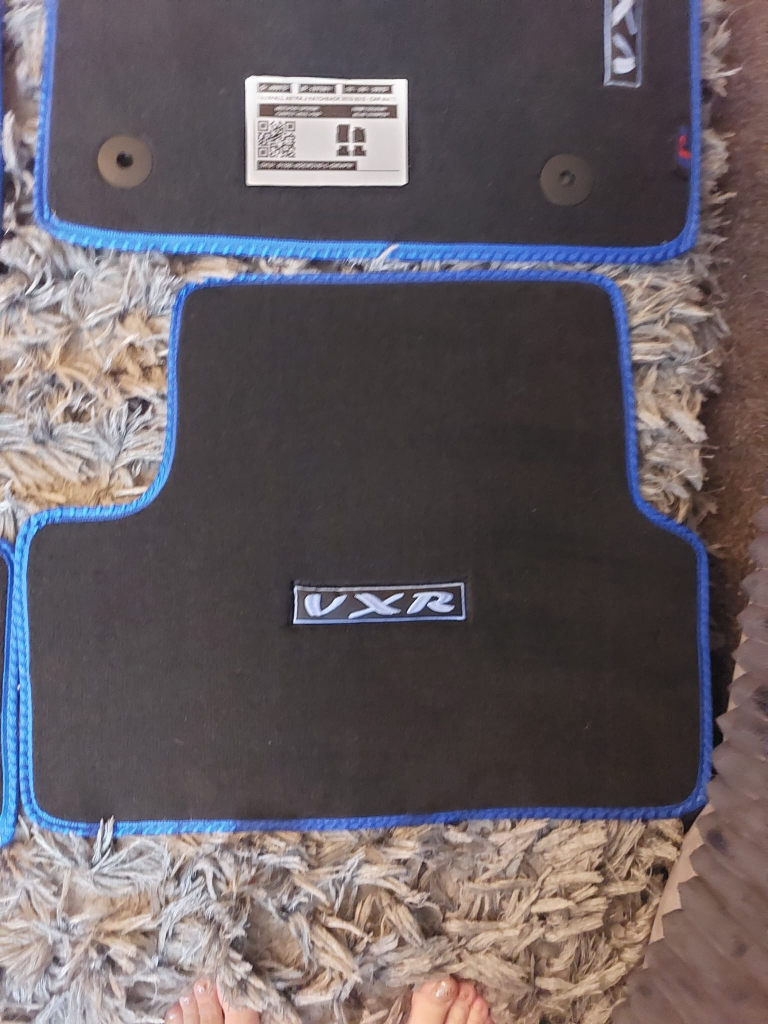 Tailor made car mats 