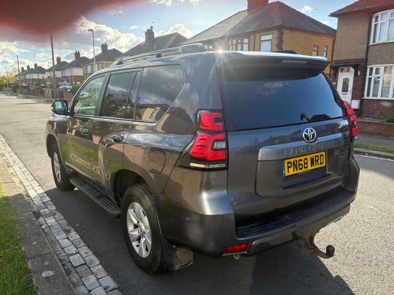 2018 Toyota Land Cruiser 2.8d Active 7 Seat Auto 78K FSH 1 owner