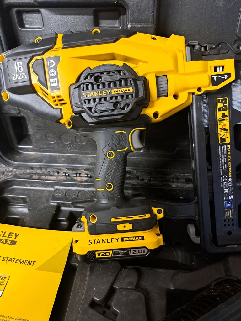 image for Stanley fatmax V20 nail gun