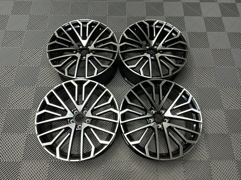 20 22" Inch Audi SQ8 2024 style wheels A4 A5 A6 A7 A8 Q3 Q5 Q7 Q8 RS / S Models 5X112 66.6