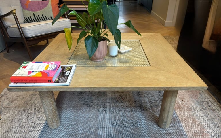 Anthropologie coffee table 