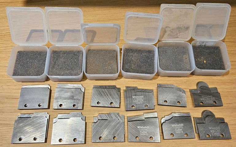 image for Whitehill spindle moulder cutters and limiters Axminster 