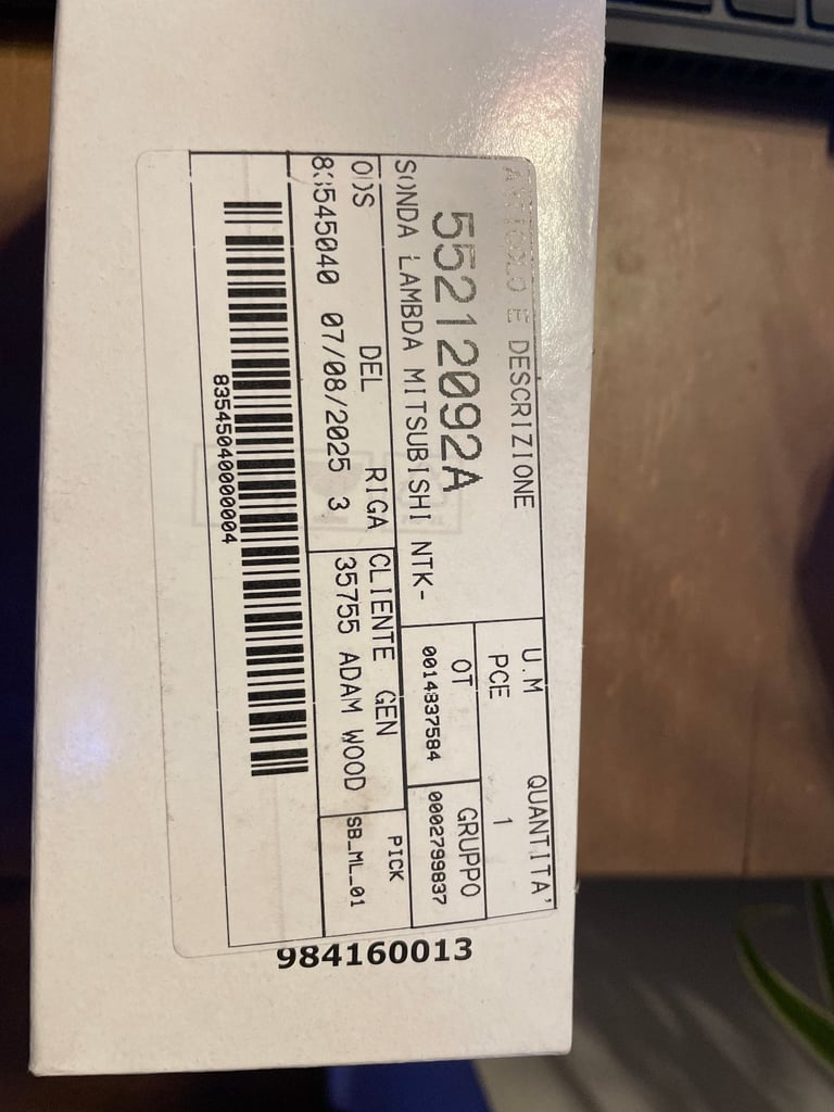 Ducati Diavel Lamda Sensor - BNIB