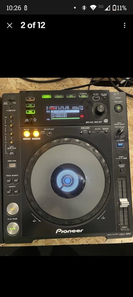 2 Pioneer CDJ850