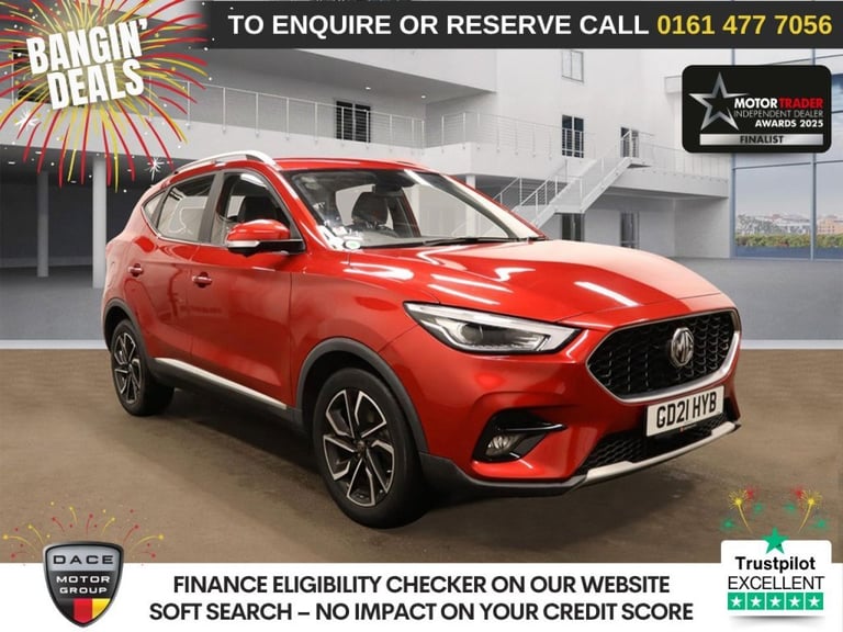 2021 MG MG ZS 1.5 VTi-TECH Exclusive SUV 5dr Petrol Manual Euro 6 (s/s) (106 ps) HATCHBACK Petrol...