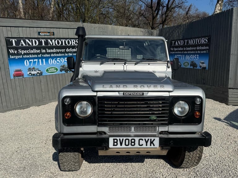 2008 Land Rover Defender 90 2.4 TDCi County Hard Top SUV 4WD SWB Euro 4 3dr PANEL VAN Diesel Manual