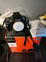 Sony a380 DSLR camera 