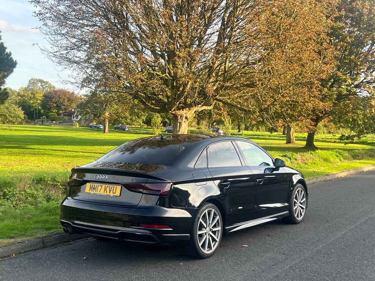 2017 Audi A3 1.4 TFSI Black Edition 4dr S Tronic SALOON Petrol Automatic