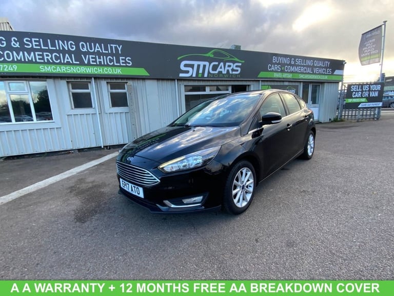 image for 2017 Ford Focus 1.0T EcoBoost Titanium Hatchback 5dr Petrol Manual Euro 6 (s/s) (125 ps) Hatchbac...