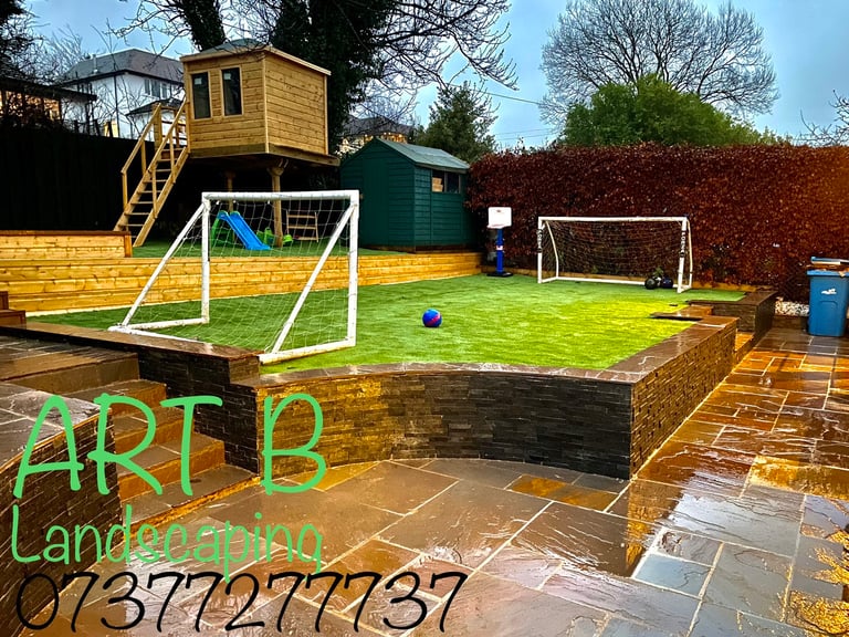 Art B Landscaping/turfing / fencing/ paving 