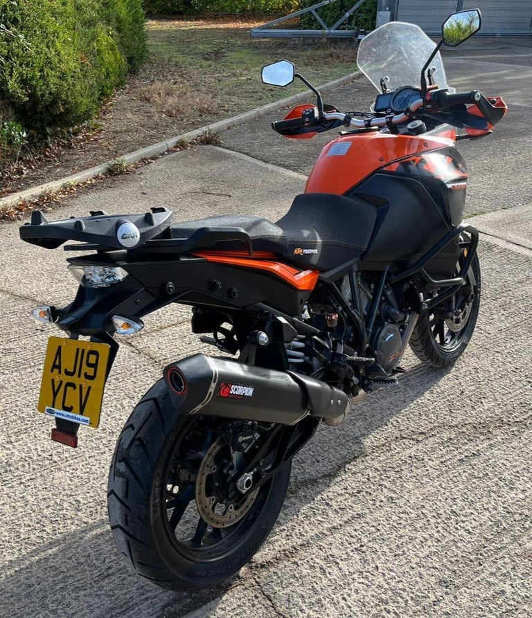 2019 19 KTM ADVENTURE 1090 ORANGE NICE 7k MILES HISTORY HPI CLEAR TOURER