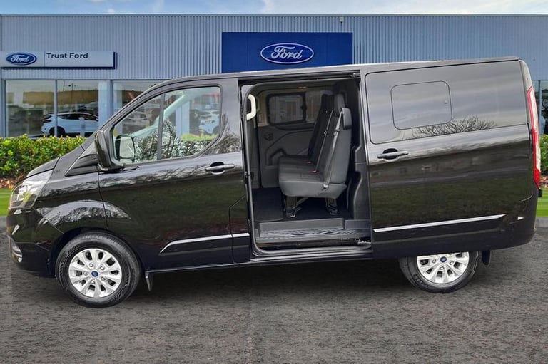 2023 Ford Transit Custom 320 Limited L1 SWB Double Cab In Van FWD 2.0 EcoBlue 130ps Low Roof, AFT...