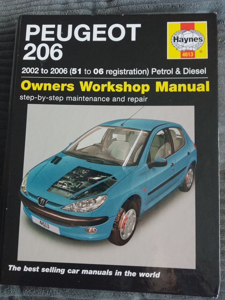 image for Haynes Peugeot 206 manual 