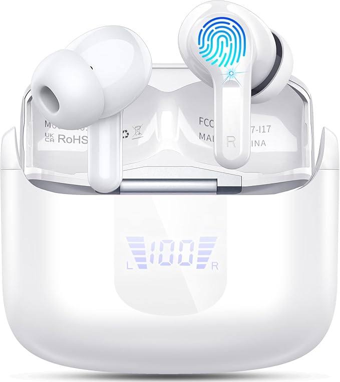 I13 White True Wireless Earbuds