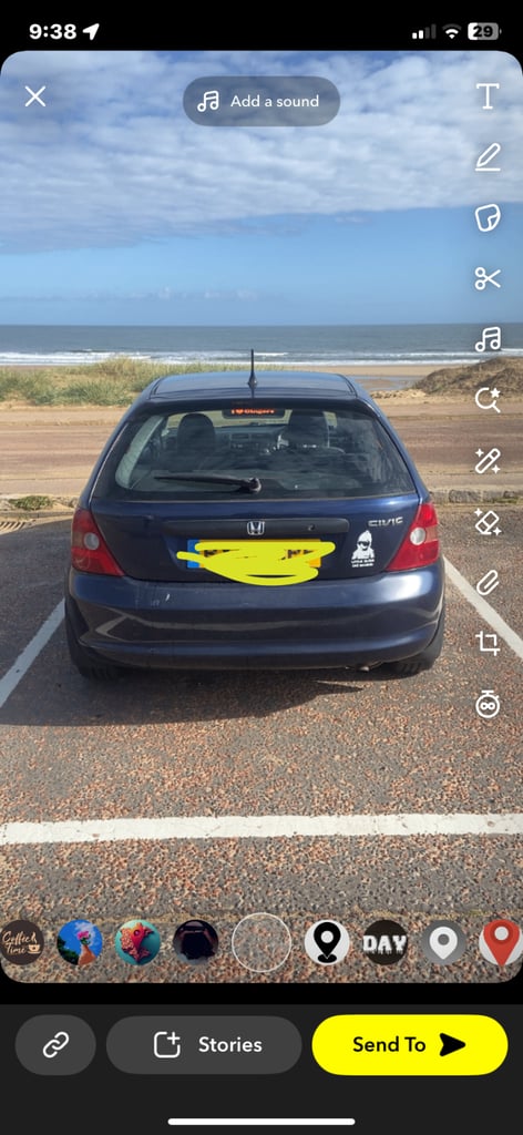 Cheap Honda, CIVIC, Hatchback, 2002, Manual, 1396 (cc),3 doors for sale in South Shields, Tyne and Wear