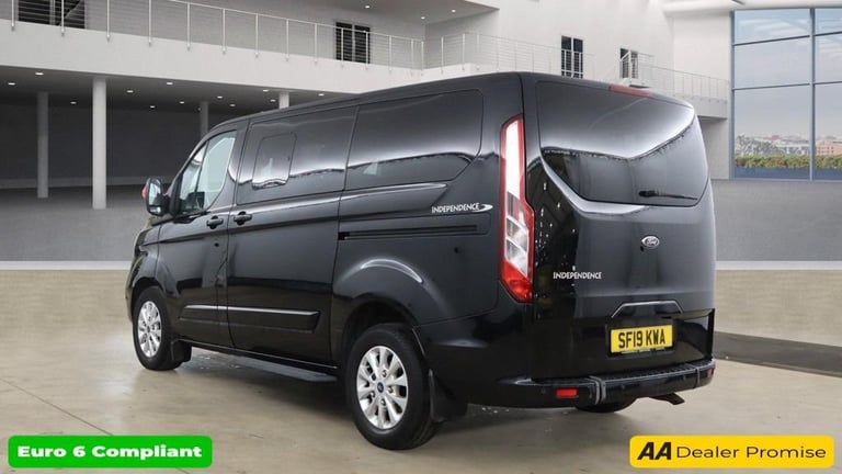 2019 Ford Tourneo Custom 2.0 TDCi EcoBlue 130ps L/R 9 Seater Titanium Auto MPV DIESEL Automatic