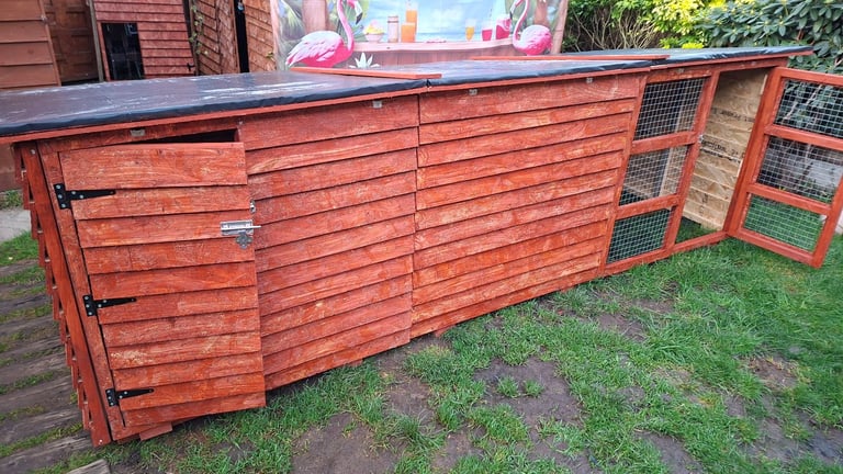 New 9ft long kennel & Run