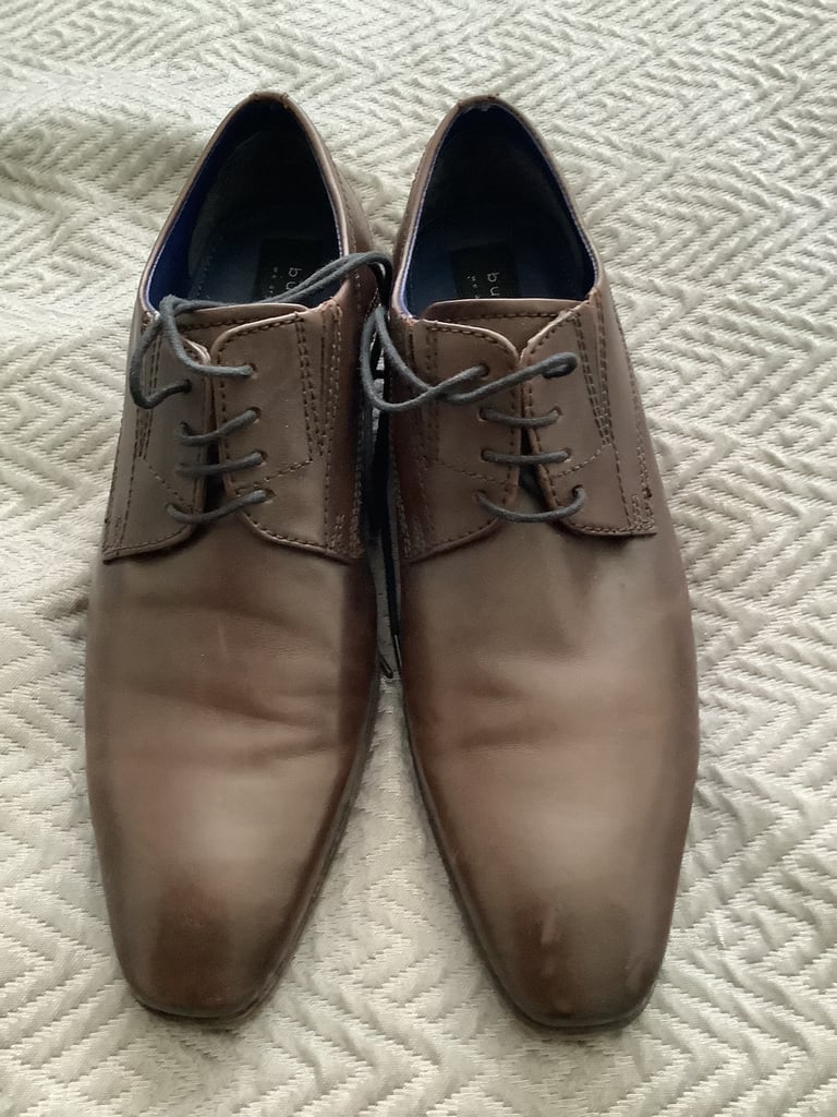 Mens brown Bugatti shoes size 43 uk 9 | in Harborne, West Midlands | Gumtree