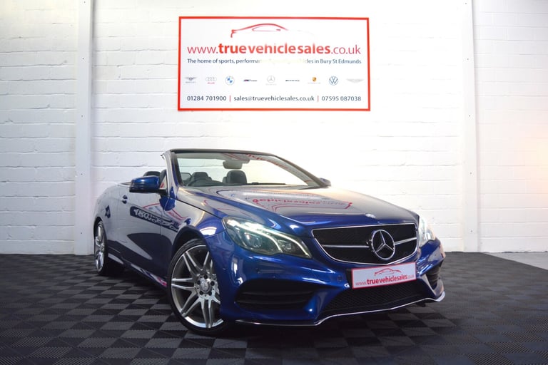 2016 Mercedes-Benz E Class E350d AMG Line Edition 2dr 9G-Tronic CONVERTIBLE Diesel Automatic