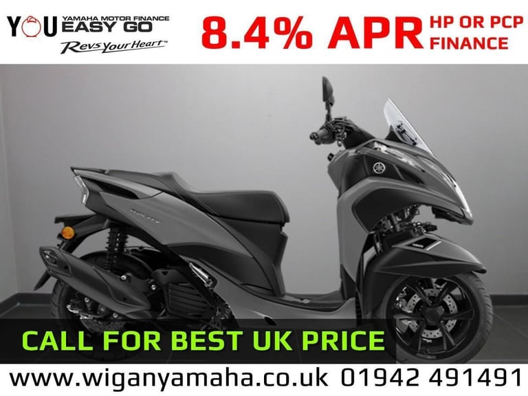 YAMAHA TRICITY 125 2023 MODEL, 23 REG 0 MILES, 125cc 3 WHEEL AUTOMATIC  SCOOTE... | in Wigan, Manchester | Gumtree