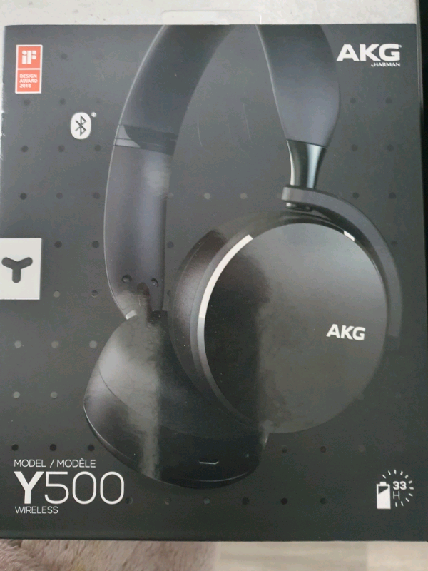 AKG Y500 WIRELESS NEW HEADPHONES 