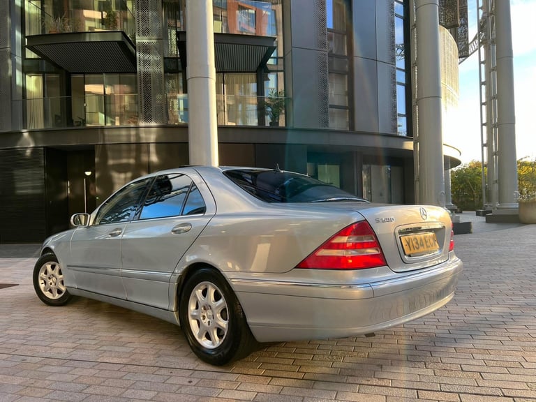 2001 Y Reg Mercedes Benz S Class S500 V8 306 Bhp Low Mileage Ulez Complaint Rare Colour W220