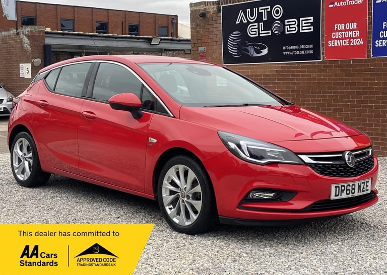 2018 Vauxhall Astra 1.0i Turbo ecoTEC SRi Euro 6 (s/s) 5dr HATCHBACK Petrol Manual